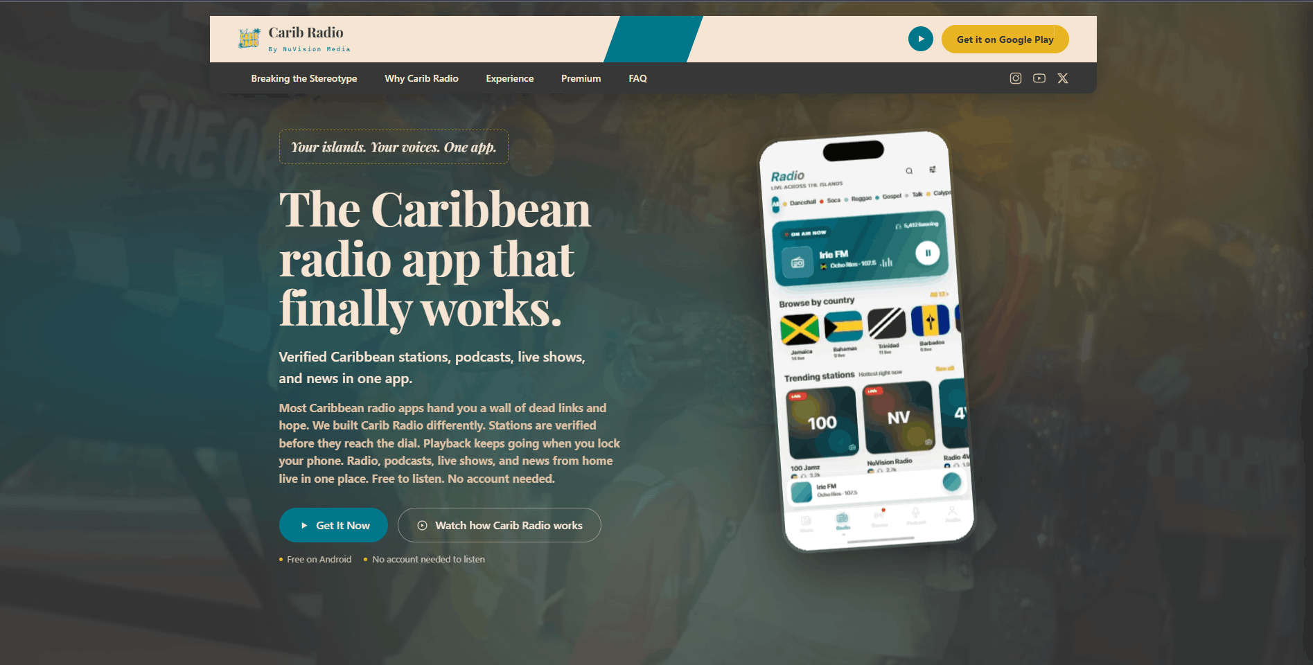 How NuVision built a Media app for the Caribbean