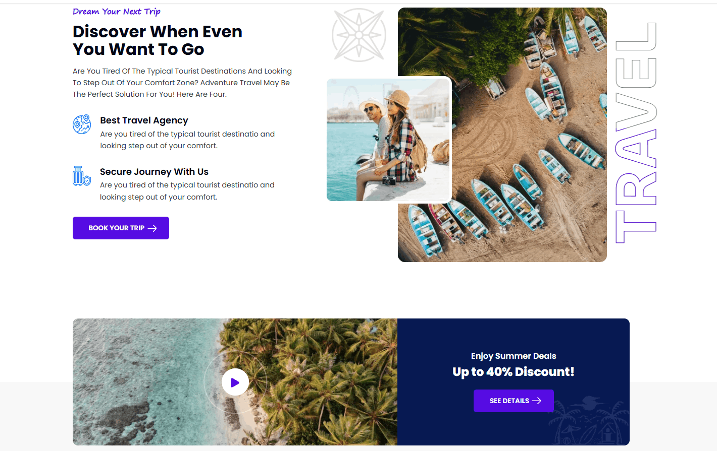 Automated tour booking engine interface with pricing and scheduling workflow for Caribbean tourism operators